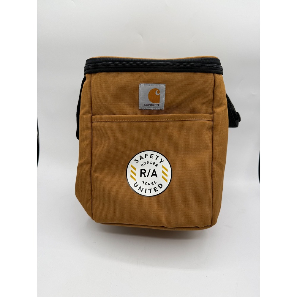 Carhartt Brown Insulated Lunch Bag Cooler Safety Ronler Acres United‎ Patch